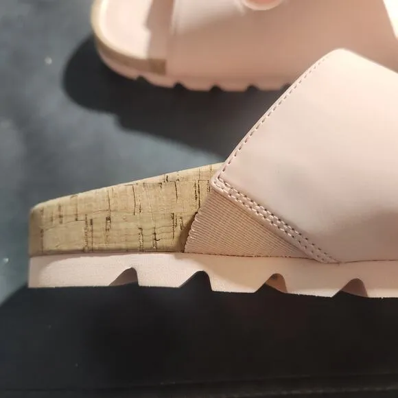 Kate Spade Becca Pink slip on slide sandals size 7