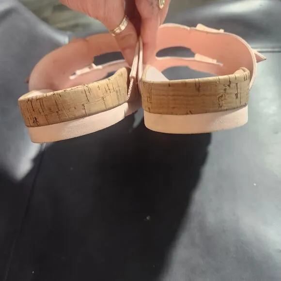 Kate Spade Becca Pink slip on slide sandals size 7
