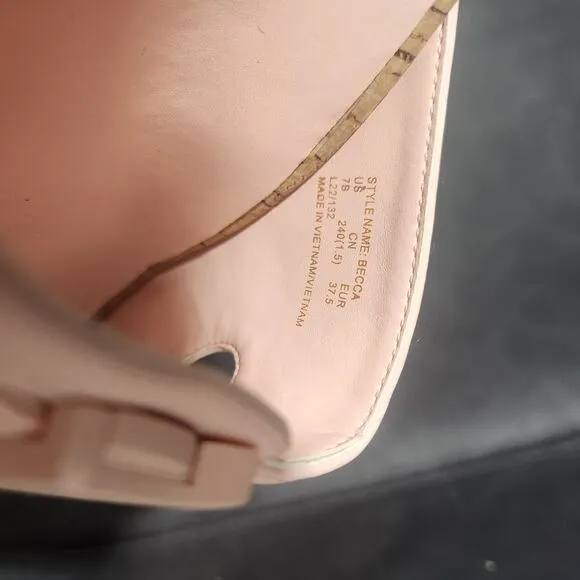 Kate Spade Becca Pink slip on slide sandals size 7
