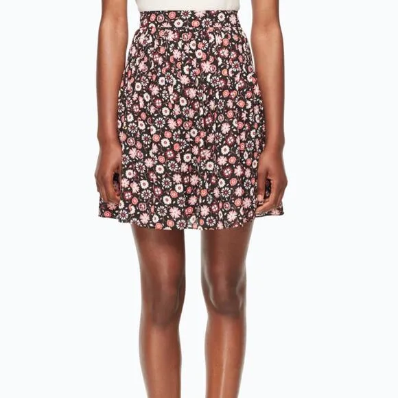 Kate Spade Mini Casa Floral Skirt Women’s Designer Vacation Wedding Guest Garden
