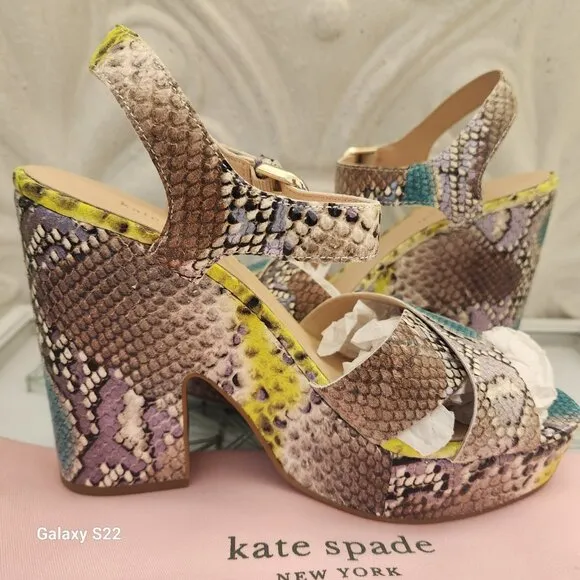 Kate Spade New York Grace Platform Sandals. NIB. Size: Various