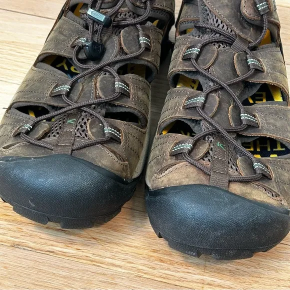 keen arroyo ii men’s hiking sandals size 14 brown