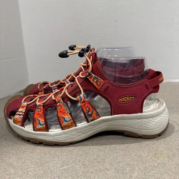 Keen Astoria West Women’s Slip On Lace Lock Waterproof Sandals 9.5