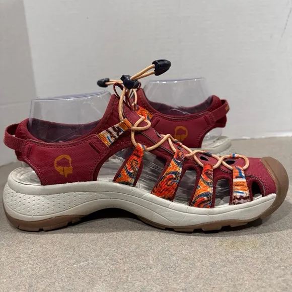 Keen Astoria West Women’s Slip On Lace Lock Waterproof Sandals 9.5
