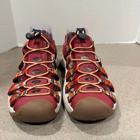 Keen Astoria West Women’s Slip On Lace Lock Waterproof Sandals 9.5