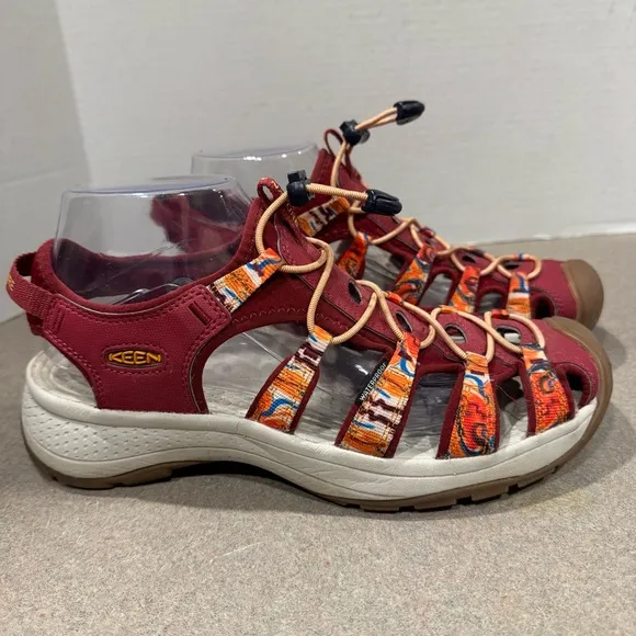 Keen Astoria West Women’s Slip On Lace Lock Waterproof Sandals 9.5