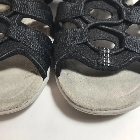 Keen Black Damaya Lattice Sandal Size 8.5