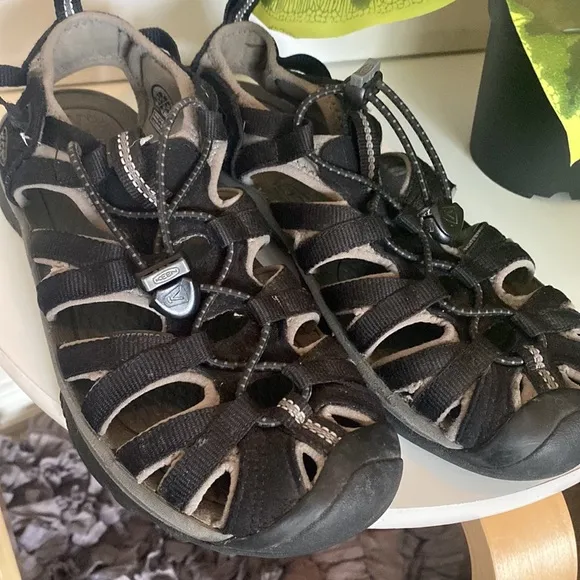 🖤Keen black sandals 🖤size 7