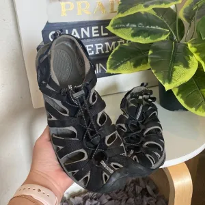 🖤Keen black sandals 🖤size 7
