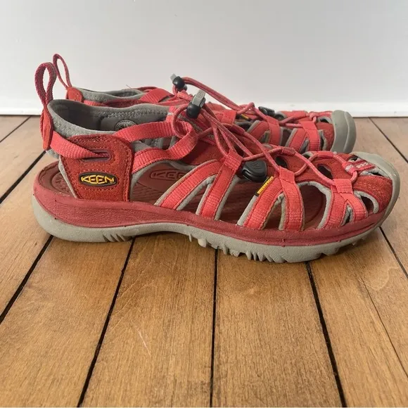 Keen Coral Orange Newport Water Sandals 7.5