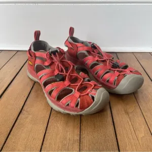 Keen Coral Orange Newport Water Sandals 7.5