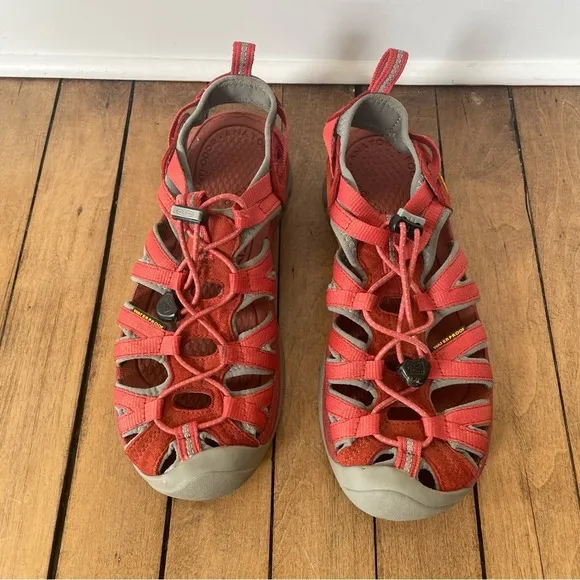 Keen Coral Orange Newport Water Sandals 7.5