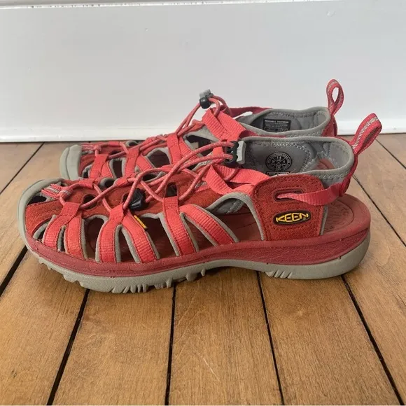 Keen Coral Orange Newport Water Sandals 7.5