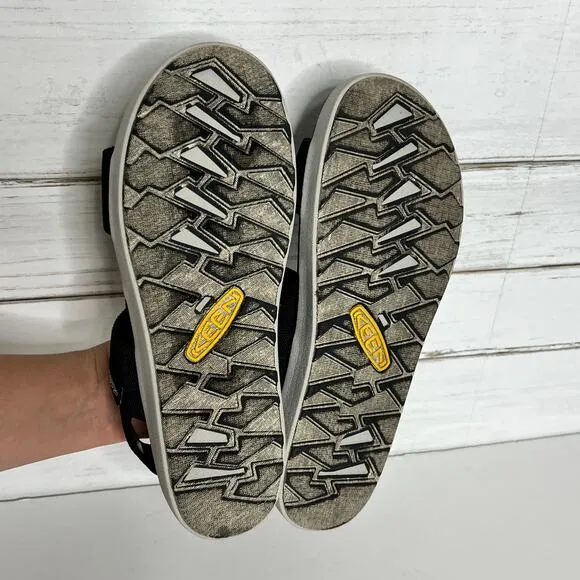 Keen Elle Backstrap Black Sandals Shoe Size 10.5