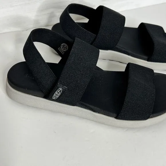Keen Elle Backstrap Black Sandals Shoe Size 10.5
