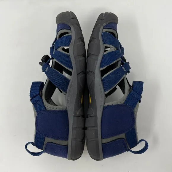 Keen Kids Toddler Size 2 CNX Seacamp II Trail Hiking Water Sport Sandals Blue
