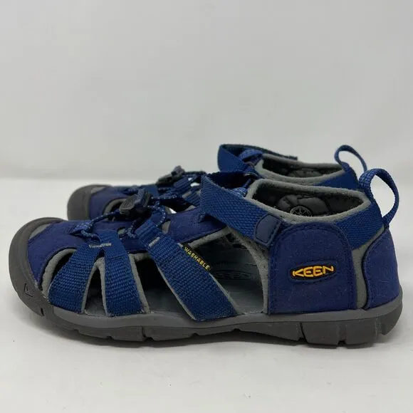 Keen Kids Toddler Size 2 CNX Seacamp II Trail Hiking Water Sport Sandals Blue