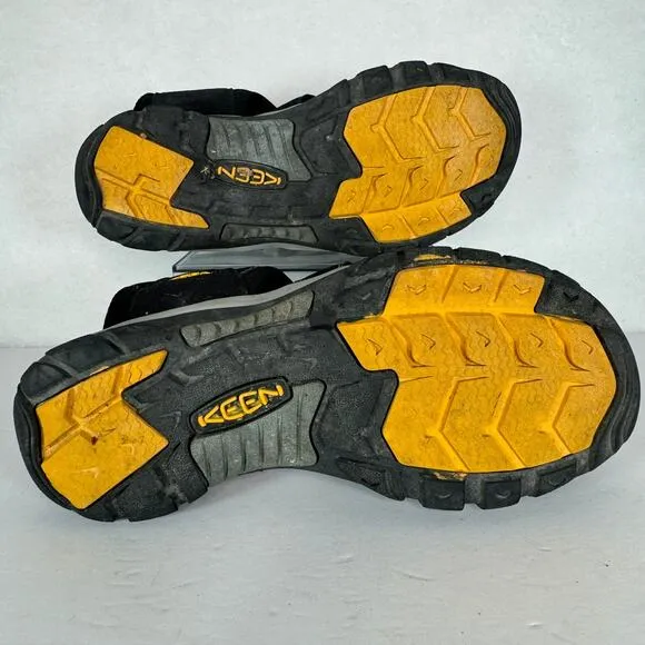 KEEN Men’s Newport H2 Gray Closed Toe Waterproof Hiking Sandals Size 16