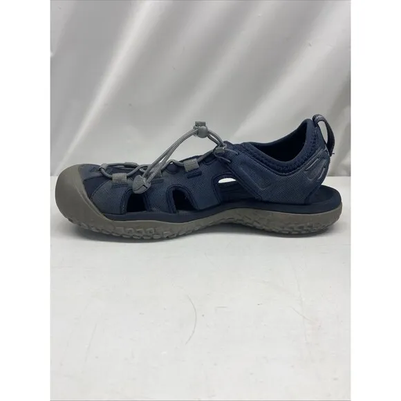 Keen Men’s SOLR Sandals Navy Blue Size 9  Closed Toe Hiking Pre-owned