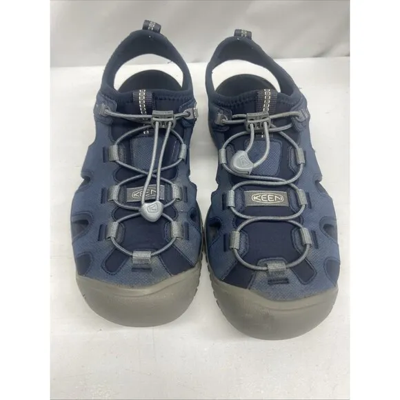 Keen Men’s SOLR Sandals Navy Blue Size 9  Closed Toe Hiking Pre-owned