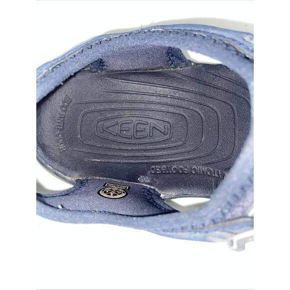 Keen Men’s SOLR Sandals Navy Blue Size 9  Closed Toe Hiking Pre-owned