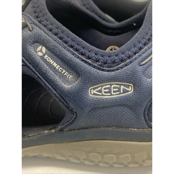 Keen Men’s SOLR Sandals Navy Blue Size 9  Closed Toe Hiking Pre-owned