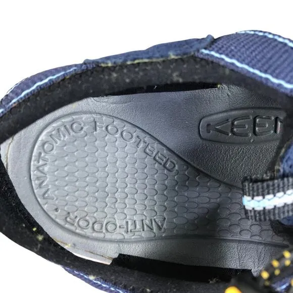 KEEN Newport H2 Sport Water Sandals Men 9.5 Navy Outdoor Athletic Resort Hiking