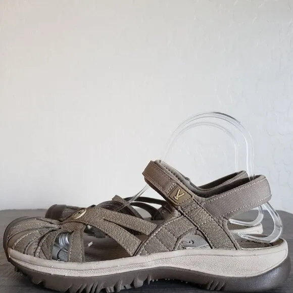 Keen Rose Sandal in Brindle/Shitake 1016729 Hiking Casual Comfort Size Women's 8