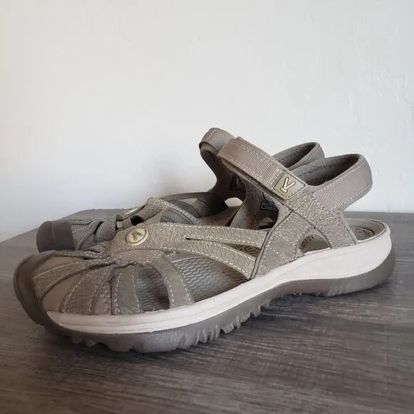 Keen Rose Sandal in Brindle/Shitake 1016729 Hiking Casual Comfort Size Women's 8