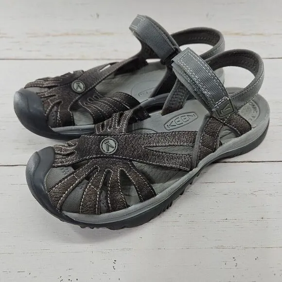 Keen Rose Sandals Womens 7 Gray Slingback‎ Closed Toe Sport Hiking 1016733