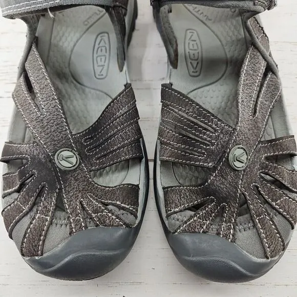 Keen Rose Sandals Womens 7 Gray Slingback‎ Closed Toe Sport Hiking 1016733
