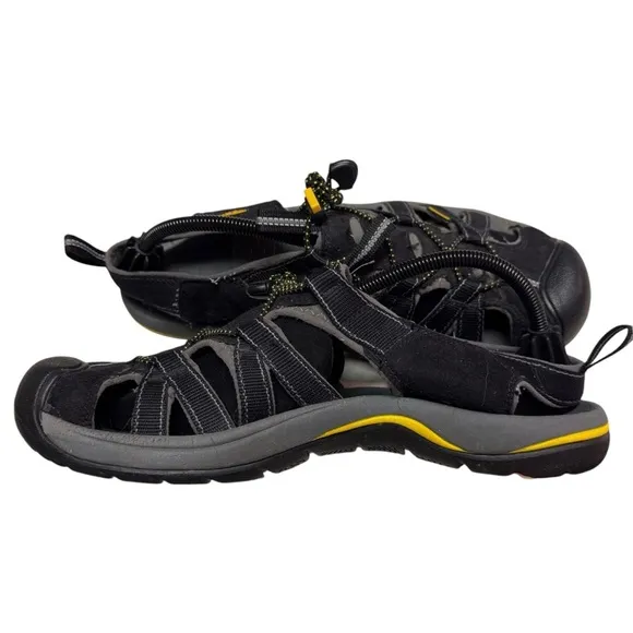 Keen Sandals Mens Kanyon WP Sports Slingback Fisherman Black Closed size 12
