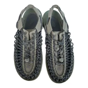 Keen Uneek Gray Braided Paracord Hiking Sandals Size 11.5