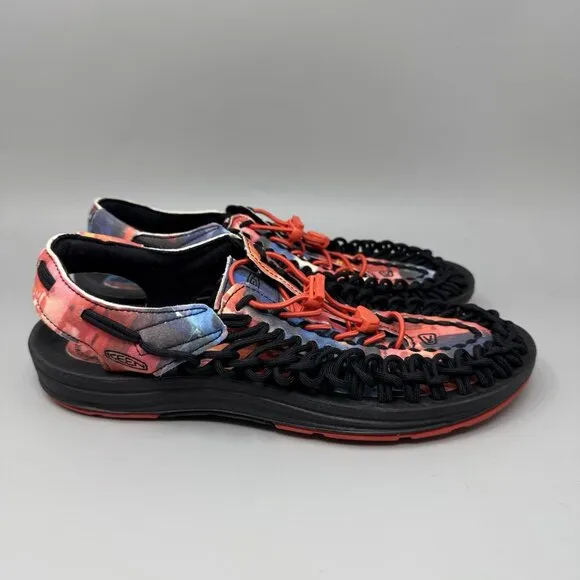 KEEN Uneek Original Tie Dye 102431 Men’s US  Size 9 M Two Cord Sandal Sneaker