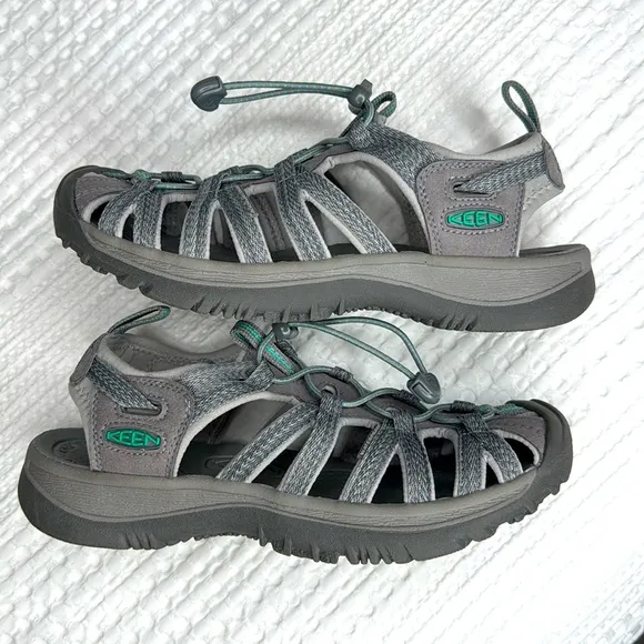 KEEN Woman’s Whisper Hiking Sandals Size 8.5