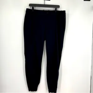 Kit and Ace Mens Blackish blue Commute Performance Tapered Joggers Pants sz 36
