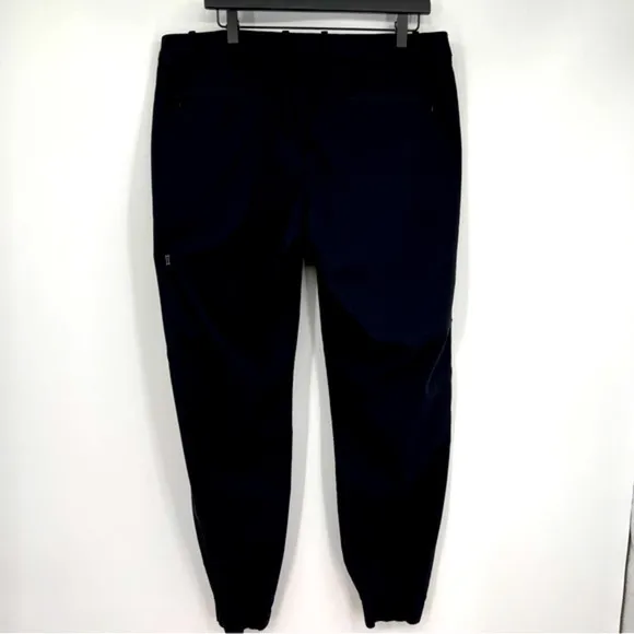 Kit and Ace Mens Blackish blue Commute Performance Tapered Joggers Pants sz 36