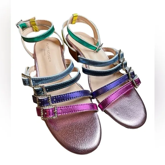 Kurt Geiger Mini Piera Girls’ Sandals – New Without Box