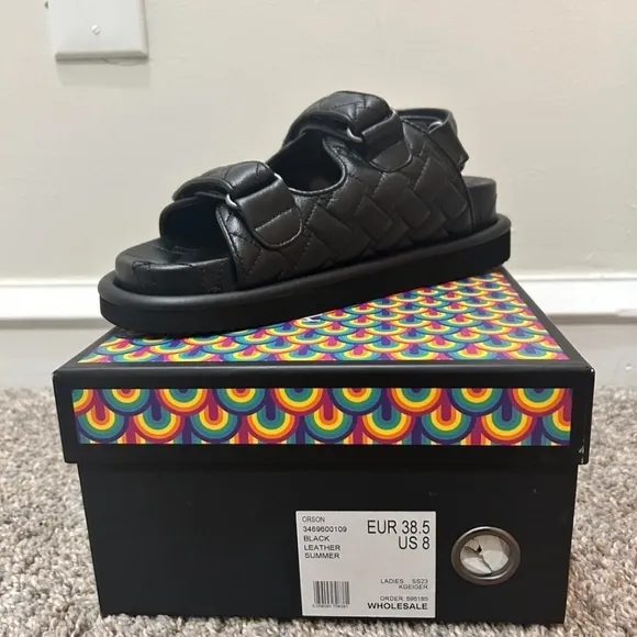 Kurt Geiger - Quilted Sandals Size 8 Women - *New in Box* NWT