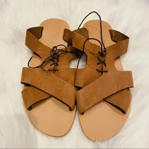 KYMA Kors Slip-on Laced Greece Sandals Size 36/6