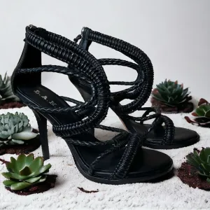 L.A.M.B fashion heeled sandals size 8.5