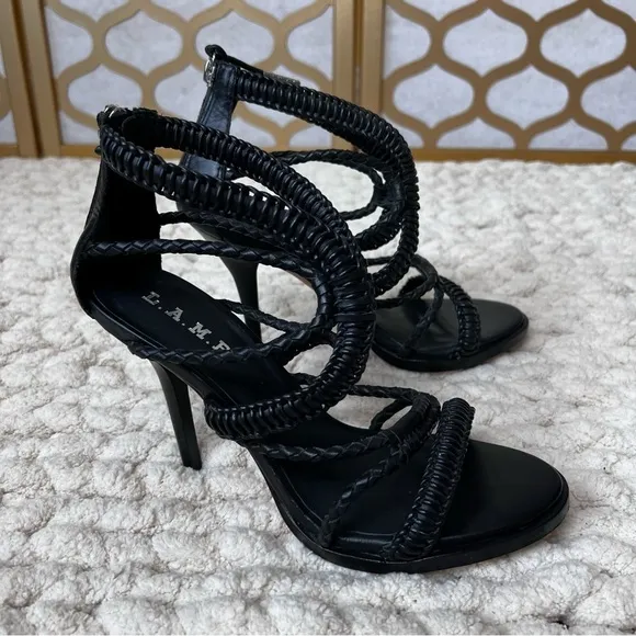 L.A.M.B fashion heeled sandals size 8.5