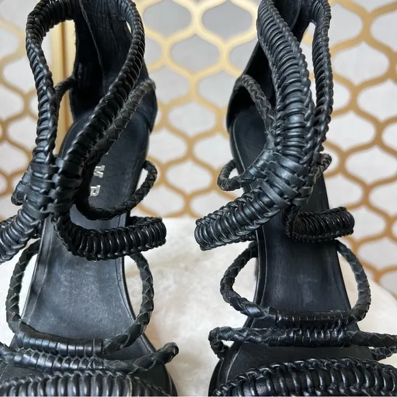 L.A.M.B fashion heeled sandals size 8.5