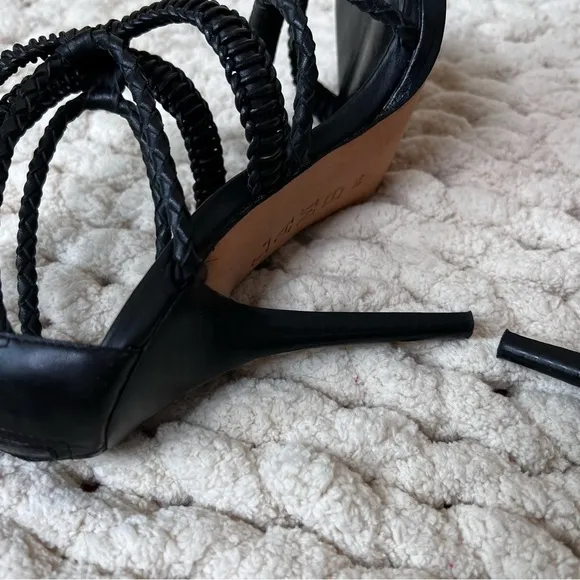 L.A.M.B fashion heeled sandals size 8.5