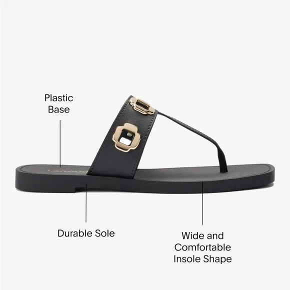 Larroude Milan Memory Foam Cushioned Slide Sandals Handmade in Brazil - $140 NWT