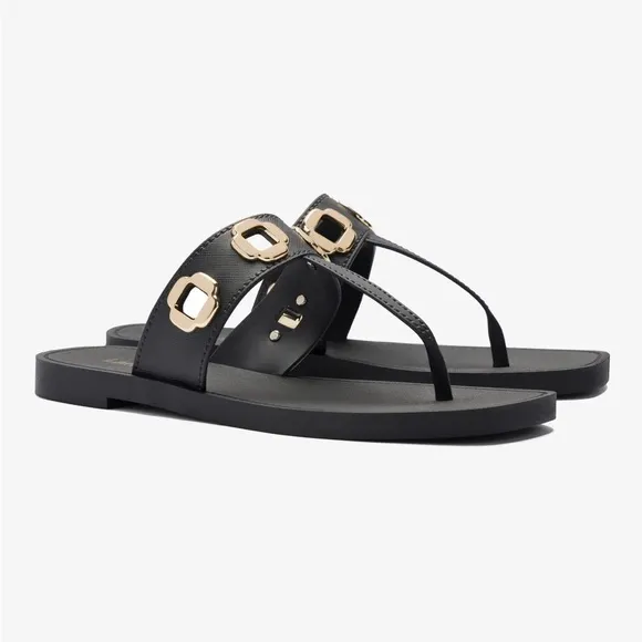 Larroude Milan Memory Foam Cushioned Slide Sandals Handmade in Brazil - $140 NWT