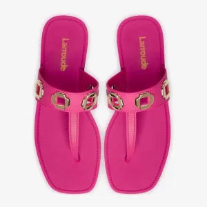 Larroude Milan Memory Foam Cushioned Slide Sandals Handmade in Brazil - …