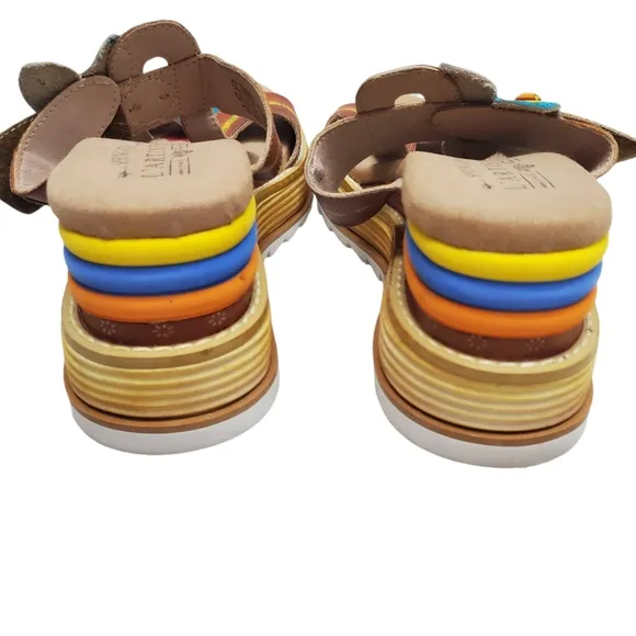 L’artiste by Spring Step &quot;Climber&quot; Slide Platform Sandals NWOT Comfort