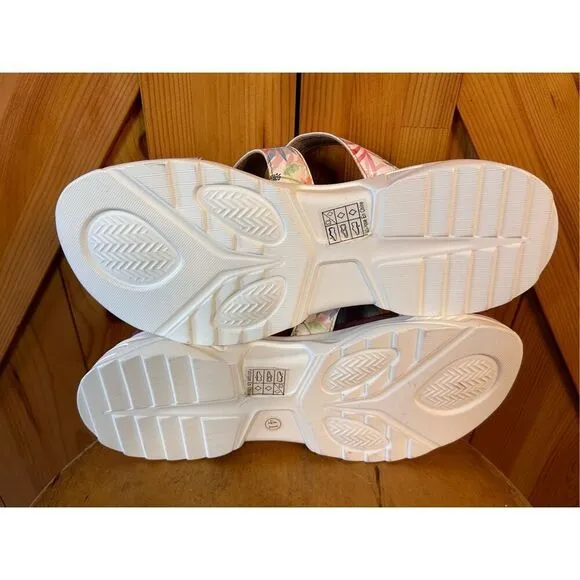 L’ARTISTE FIGURETTE Sandals Blue Multi Size 41 US 9.5-10