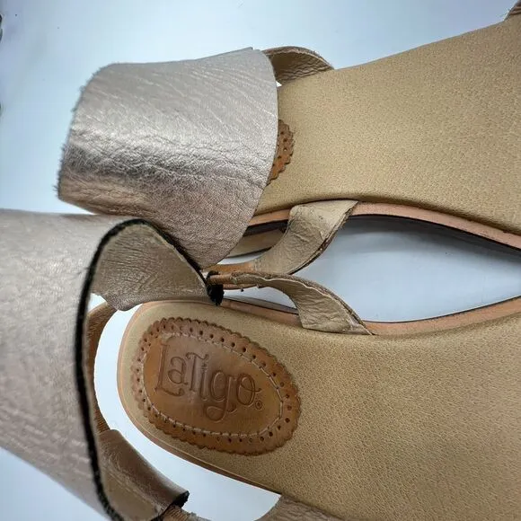 Latigo Halo Leather Sandals Size 8 Anthropologie